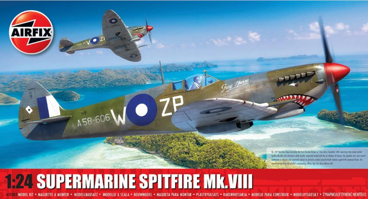Airfix 1/24 Supermarine Spitfire Mk.VIII 17002